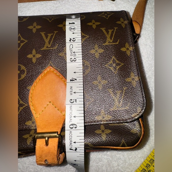 LOUIS VUITTON VINTAGE CARTOUCHIERE MM with dust bag… - Picture 15 of 16